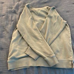 Green sweatshirt